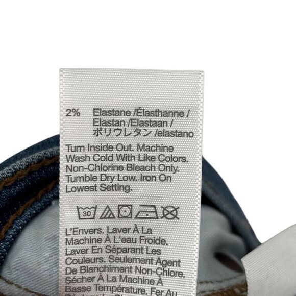 MADEWELL HIGH-RISE DENIM SHORTS Blue Size 28 NWT - Picture 7 of 8